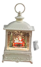 Cargar imagen en el visor de la galería, Caja de música navideña, decoración, con luz y sonido. Buena calidad MOD WDL-24008B
