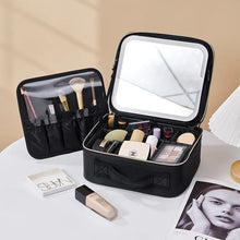 Cargar imagen en el visor de la galería, Estuche De Cosméticos Transfronterizo De Gran Capacidad Con Espejo Y Maquillaje Con Luz MOD LH-001 LH-002
