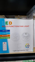 Cargar imagen en el visor de la galería, Ventilador de techo de 30W con luces integradas, iluminación de techo remota E27, dormitorio, sala de estar, interruptor de Control, lámpara para el hogar MOD ZE-2140 25699981
