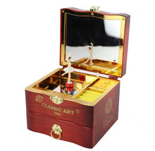 Cargar imagen en el visor de la galería, Caja de música Melodious para joyería, hermosa caja de música para joyería en demanda MOD YL2047
