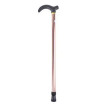 Cargar imagen en el visor de la galería, Bastones de aluminio  para caminar de puño alemán ortopédico,bastón de altura ajustable telescópico de 2 secciones, antideslizante MOD CL-WS07 WS08 WS09

