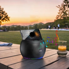 Cargar imagen en el visor de la galería, Bocina solar recargable con radio FM y BT MOD AI-159
