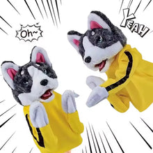 Cargar imagen en el visor de la galería, Muñeco de Mano Interactivo de Perro Husky con Sonido, Divertido Muñeco de Dibujos Animados con Sonido lee MOD 25233-1
