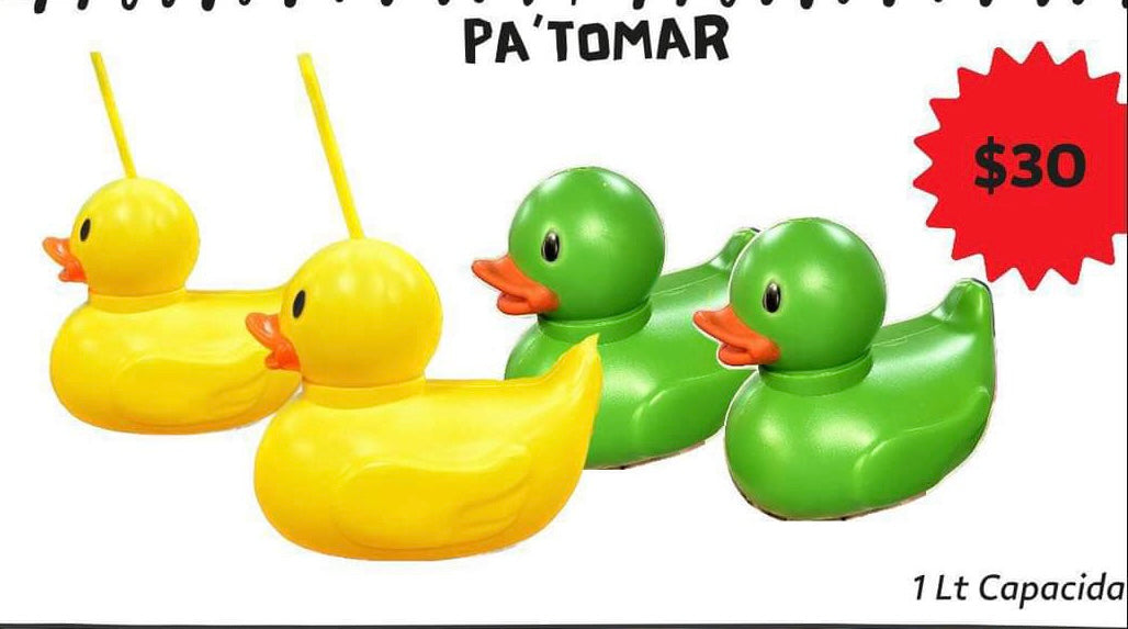 Botella de pato 1 litro