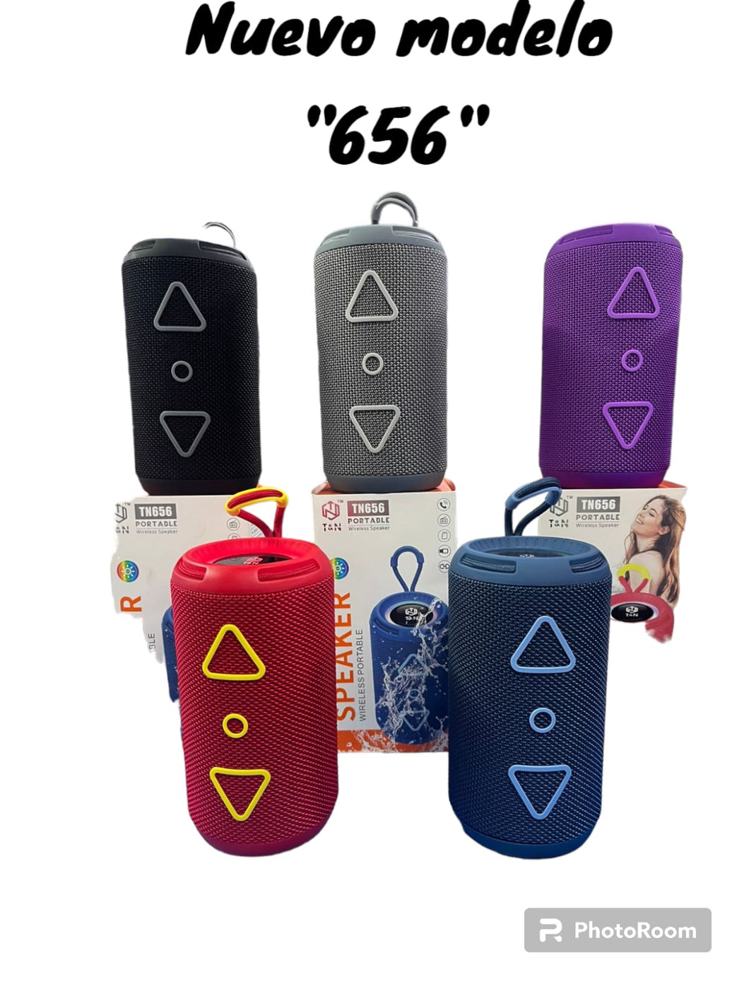 Nueva bocina de BT portátil MOD 656