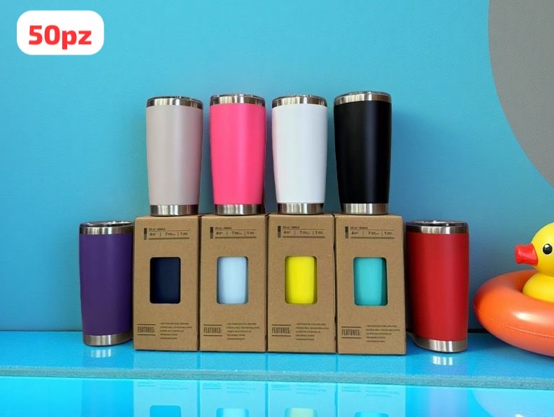 Nuevo termo de 20oz con tapa de acero inoxidable con aislamiento al vacío
