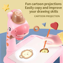 Cargar imagen en el visor de la galería, Mesa de dibujo con proyector Led para niños, tablero de pintura artística, escritorio, artesanía, herramienta educativa de aprendizaje
