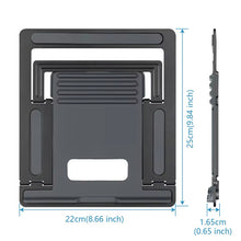 Cargar imagen en el visor de la galería, Soporte ajustable de escritorio para tableta, soporte de teléfono plegable de aluminio para iPad Pro 12,9 11 Air Mini Monitor de dibujo, nuevo MOD T8
