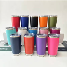 Cargar imagen en el visor de la galería, Nuevo termo de 20oz con tapa de acero inoxidable con aislamiento al vacío
