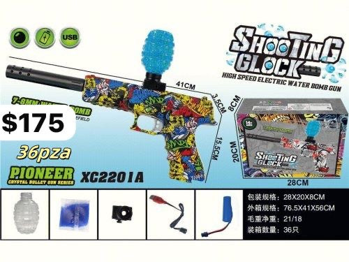 Pistola de hidrógel Jueguete de diversión MOD XC220IA