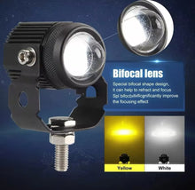 Cargar imagen en el visor de la galería, Faro, le tipo bala con luz alta, baja y Estrobo MOD RS-LED-13007Y-W
