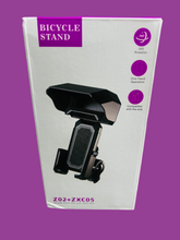 Cargar imagen en el visor de la galería, Soporte para teléfono móvil con cubierta para lluvia, soporte para manillar de bicicleta, resistente a los golpes, para manillar redondo de 18-32mm MOD Z02+ZXC05
