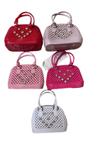 Cargar imagen en el visor de la galería, Bolsos de silicon transparentes de PVC para mujer, bolsos cruzados de hombro, bolsos cuadrados pequeños MOD 6002
