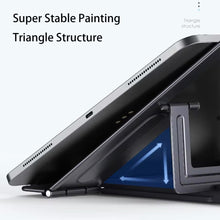 Cargar imagen en el visor de la galería, Soporte ajustable de escritorio para tableta, soporte de teléfono plegable de aluminio para iPad Pro 12,9 11 Air Mini Monitor de dibujo, nuevo MOD T8
