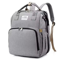 Cargar imagen en el visor de la galería, Bolsas de pañales para mamá, cama de bebé, mochilas para botellas de leche y pañales de gran capacidad con cambiador, prácticas bolsas de lactancia para bebés MOISES MOD YOU ARE MYSUNSHINE
