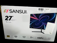 Cargar imagen en el visor de la galería, Sansui Monitor Led 27”Fullhd Panel Ips, 100hz Mod. Smx27x3fa Color Negro
