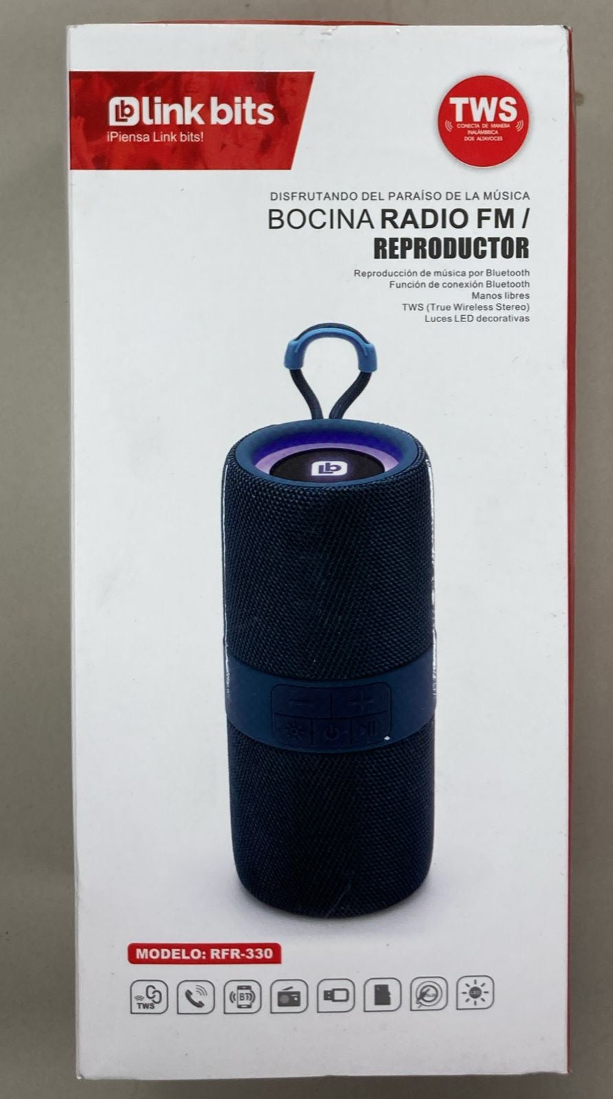 Bocina con radio FM Y BT MOD MB-167
