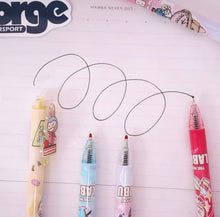 Cargar imagen en el visor de la galería, Labubu de Gel de prensa,negro, 0,5mm, pluma placa bolígrafo de escritura, instrumento de escritura, suministros de papelería para estudiantes, regalo Kawaii
