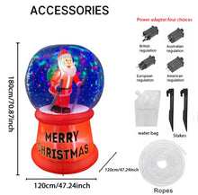 Cargar imagen en el visor de la galería, bola de cristal de Papá Noel, adornos navideños para suministros de patio, adornos para el hogar MOD SD-72921
