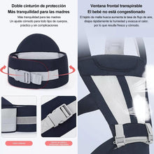 Cargar imagen en el visor de la galería, Portabebés con asiento de cadera para recién nacido,
