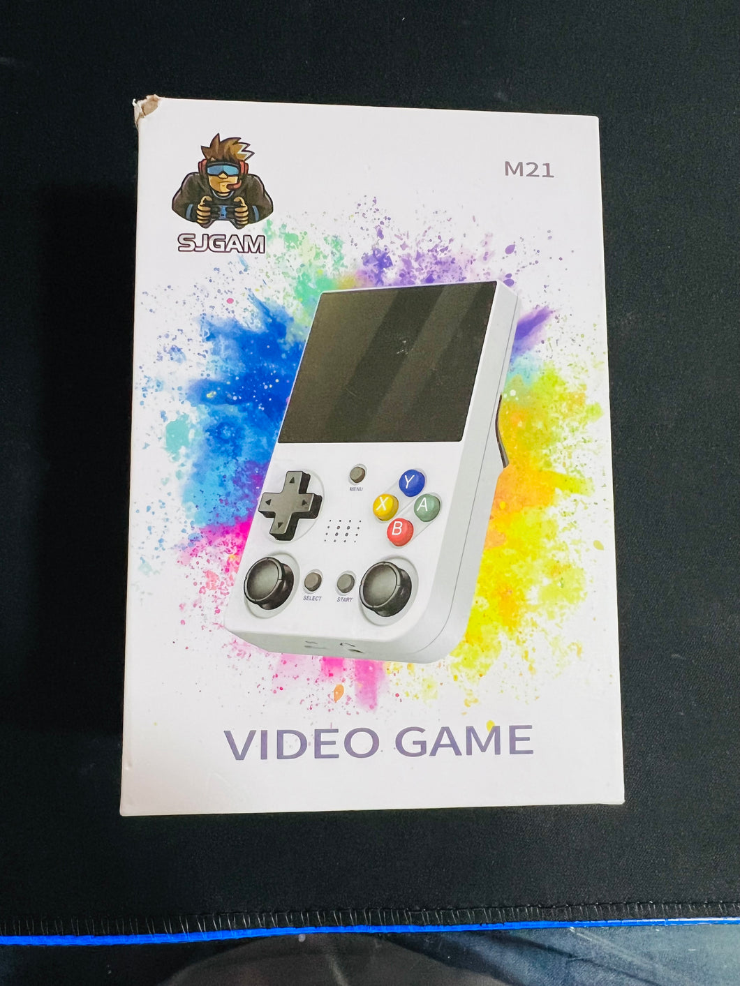 Consola de juegos portátil retro M21, pantalla IPS de alta definición de 3,5 pulgadas con 20000 juegos integrados, 3D grande para PS1 MOD M21