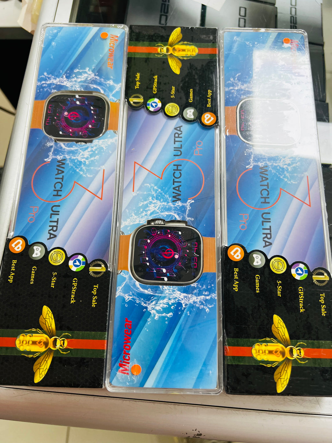 Smart Watch ultra 3 PRO pantalla oled contra el agua 💦