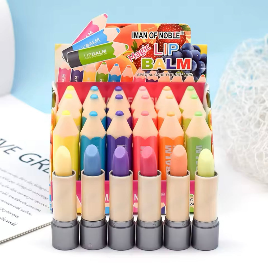 bálsamo labial que cambia de Color, resistente al agua, maquillaje para mujer