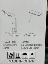 Cargar imagen en el visor de la galería, Lámpara de escritorio moderno MOD KN-L8846LA

