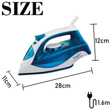 Cargar imagen en el visor de la galería, plancha eléctrica de vapor para ropa, plancha de cerámica de 2000W, calor rápido, 250ml ZE-2247 y SR-018b
