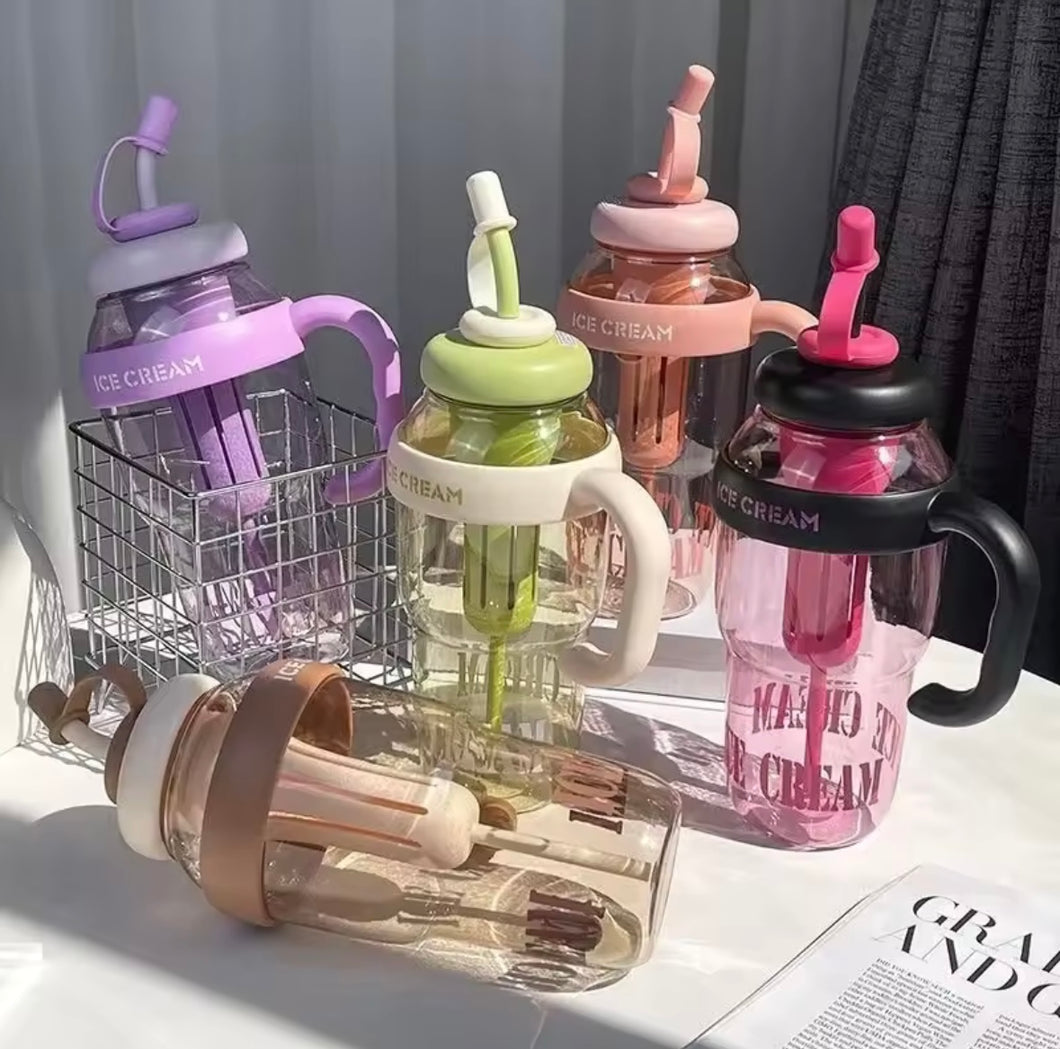 taza de plástico de calidad alimentaria resistente al calor con difusor