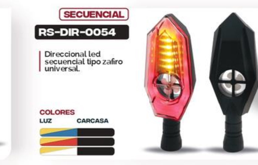 Direccionales de led universales MOD RS-DIR-0054