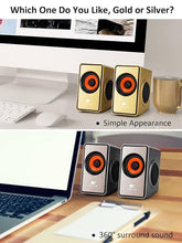 Cargar imagen en el visor de la galería, Altavoces para pc bocina pc VOCERO MOD Q-Yx16
