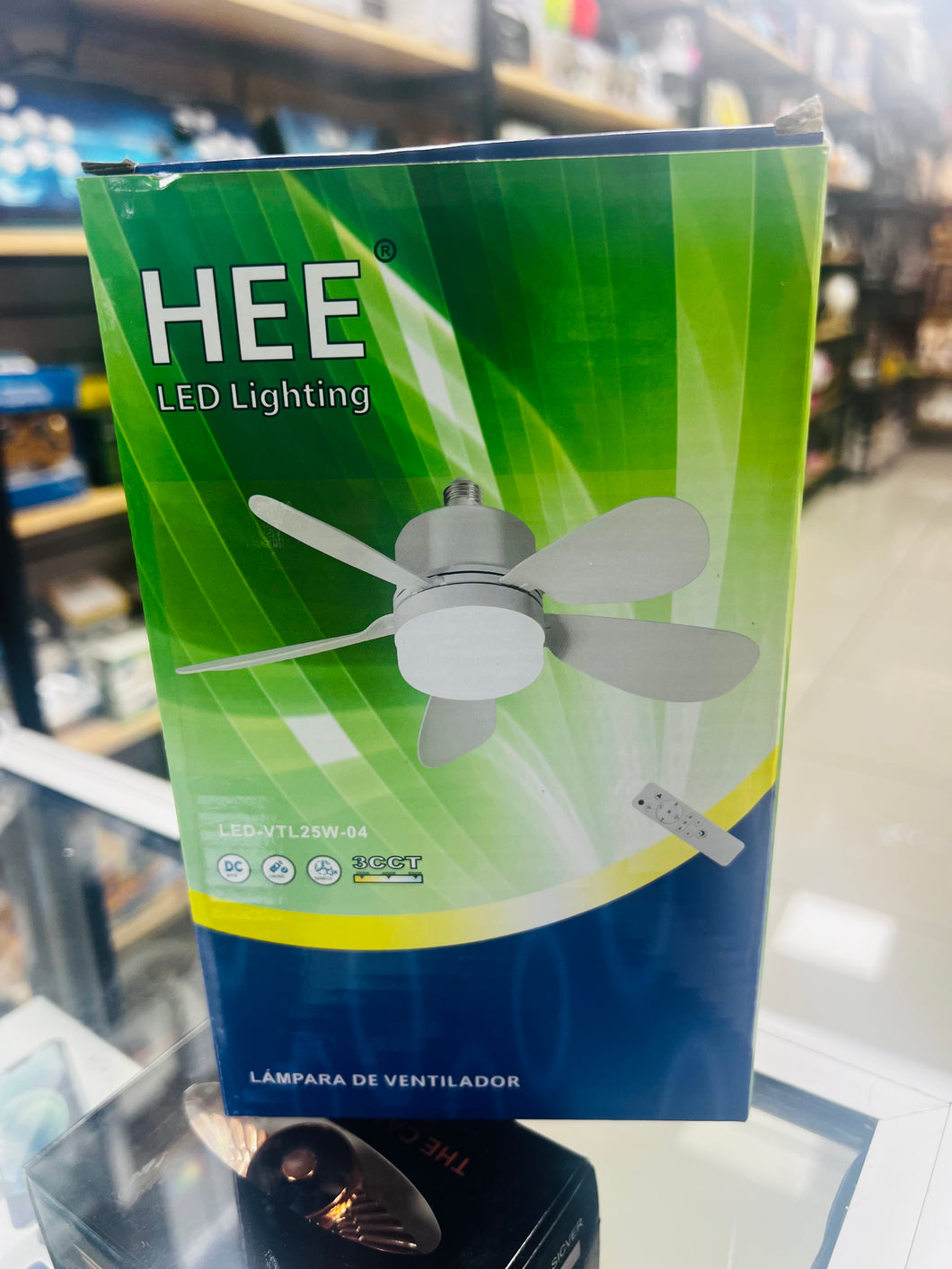 Ventilador foco de 5 aspas MOD E27-Y400