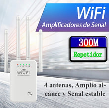 Cargar imagen en el visor de la galería, Repetidor Wifi Amplificador De Señal U9 Router 300mbps 2.4g MOD FM-000154

