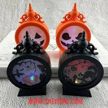 Cargar imagen en el visor de la galería, Lámpara de figuras de  hallowen caja con 12 lámparas MOD 686188
