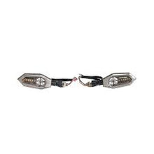 Cargar imagen en el visor de la galería, Direccional Led Secuencial Tipo Zafiro Universal Para Motocicleta MOD RS-DIR-0054Y-BLUE
