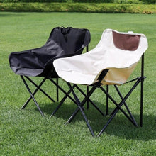 Cargar imagen en el visor de la galería, Silla de Camping portátil, taburete compacto ultraligero con soporte trasero, pies antihundimiento para actividades al aire libre, Playa plegable MOD ZE-2363

