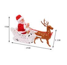 Cargar imagen en el visor de la galería, Santa claus trineo musical MOD HS1371-12
