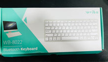 Cargar imagen en el visor de la galería, Teclado inalámbrico universal con bluetooth para ordenador portátil, tableta, iPad, iPhone, IOS, sistema operativo android y windows MOD  WB-8022
