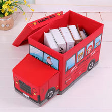 Cargar imagen en el visor de la galería, Caja de almacenamiento plegable para coche, cesta grande de lavandería, artículos diversos, ropa para niños, juguetes, organizador de libros
