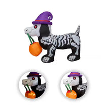 Cargar imagen en el visor de la galería, Inflable de mascota de perro para entrada de dulcero para hallowen MOD 325
