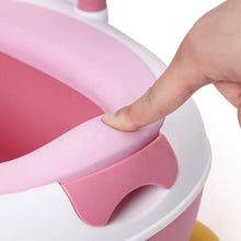 Cargar imagen en el visor de la galería, Asiento de inodoro de plástico co. Cojín suave ,entrenador de orinal para bebé
