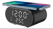Cargar imagen en el visor de la galería, Reloj y cargador de  15w Cargador Inalámbrico Con Función De Termómetro De Reloj MOD ZE-1917
