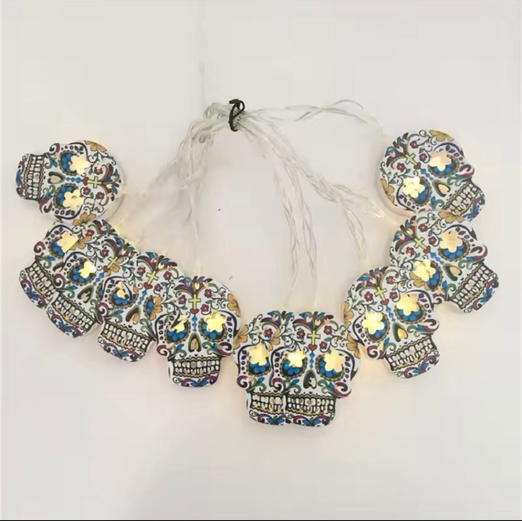 Guirnalda de calavera