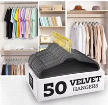 Cargar imagen en el visor de la galería, Gancho para ropa de terciopelo
