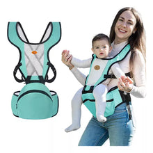 Cargar imagen en el visor de la galería, Cangurera Portabebes Mochila Bebe Ergonomica Multifuncional MOD BEI QIYUAN
