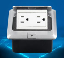 Cargar imagen en el visor de la galería, Enchufe De Suelo Para American Standard 20a Plata Corriente MOD 2024135933
