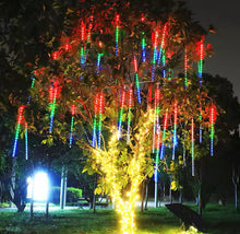 Cargar imagen en el visor de la galería, Juego de luces LED impermeables para exteriores, tira de luces de 50cm para decoración de fiestas, bodas, navidad, Año Nuevo, MOD HY-17
