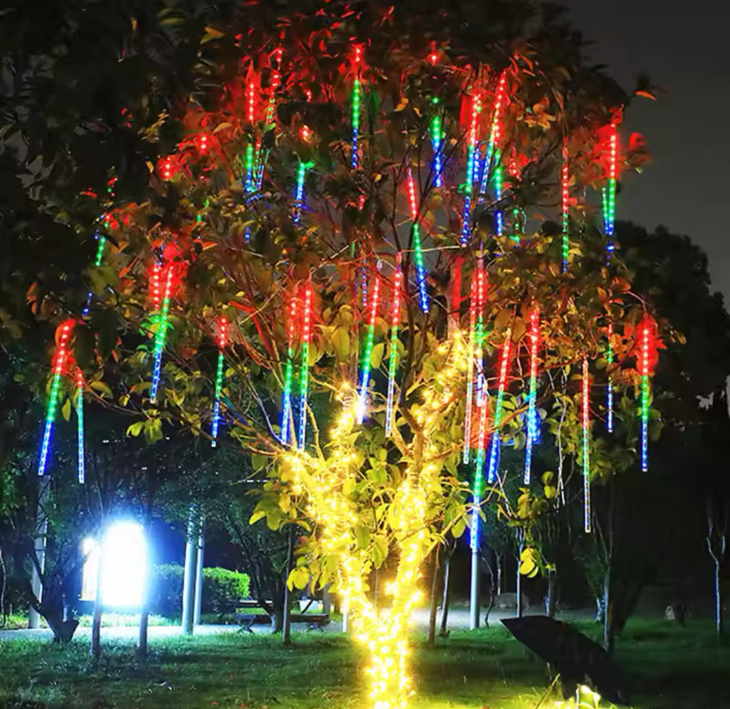 Juego de luces LED impermeables para exteriores, tira de luces de 50cm para decoración de fiestas, bodas, navidad, Año Nuevo, MOD HY-17