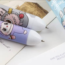 Cargar imagen en el visor de la galería, Pluma de Labubu de dibujos animados 10 colores bolígrafo de Gel de prensa multicolor suministros para estudiantes papelería
